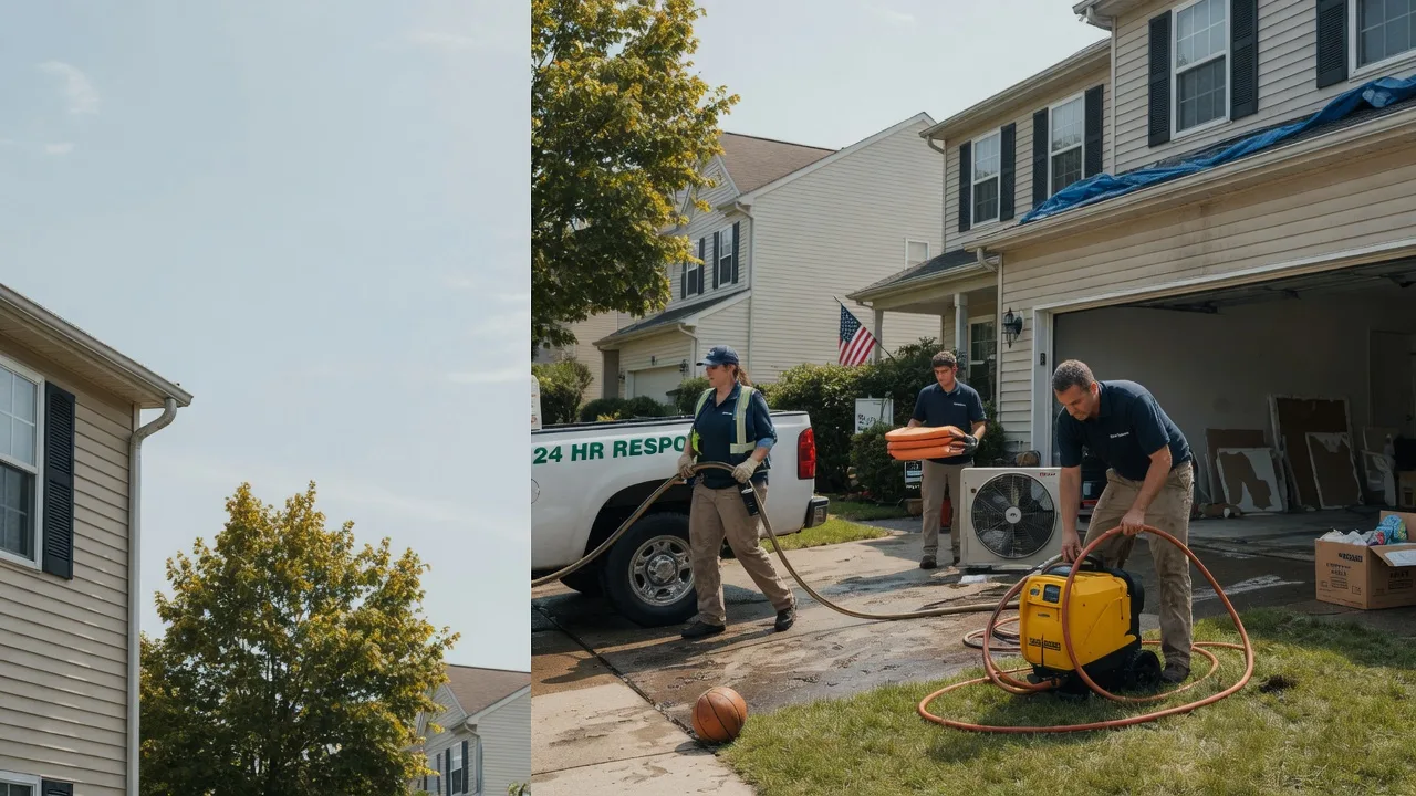 Emergency Water Damage Restoration in Bunker Hill, KS near me